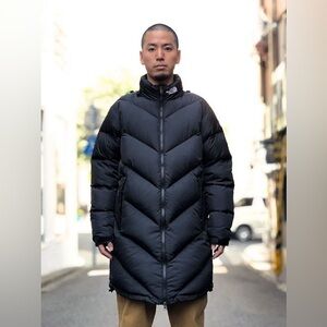 The North Face Ascent Men's Long Black Puffer Jacket